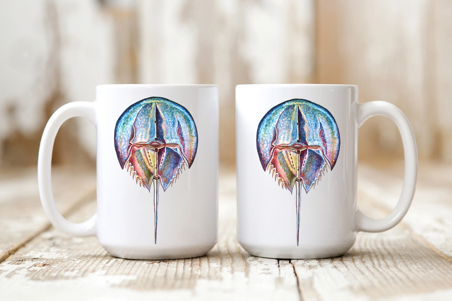 The Ship’s Hold Watercolor Artwork 15oz Ceramic Mug - Image 43
